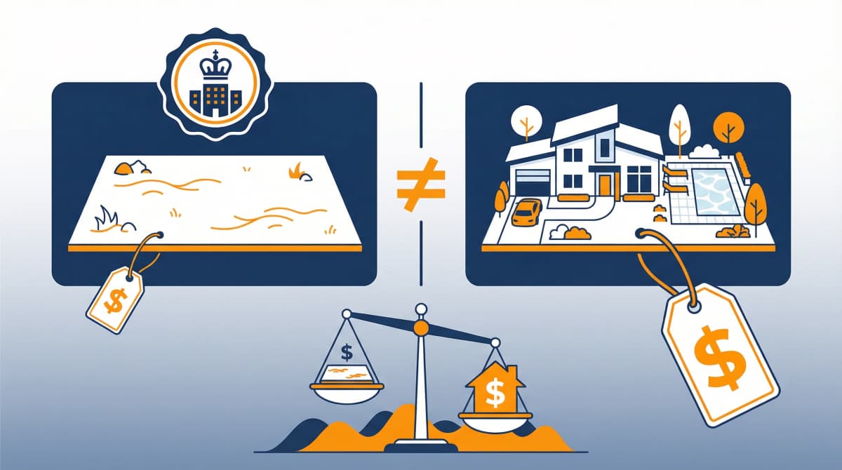 Government Land Valuations vs. Market Value: The Difference That Could Cost You Thousands